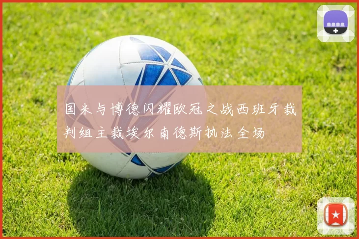 国米与博德闪耀欧冠之战西班牙裁判组主裁埃尔南德斯执法全场